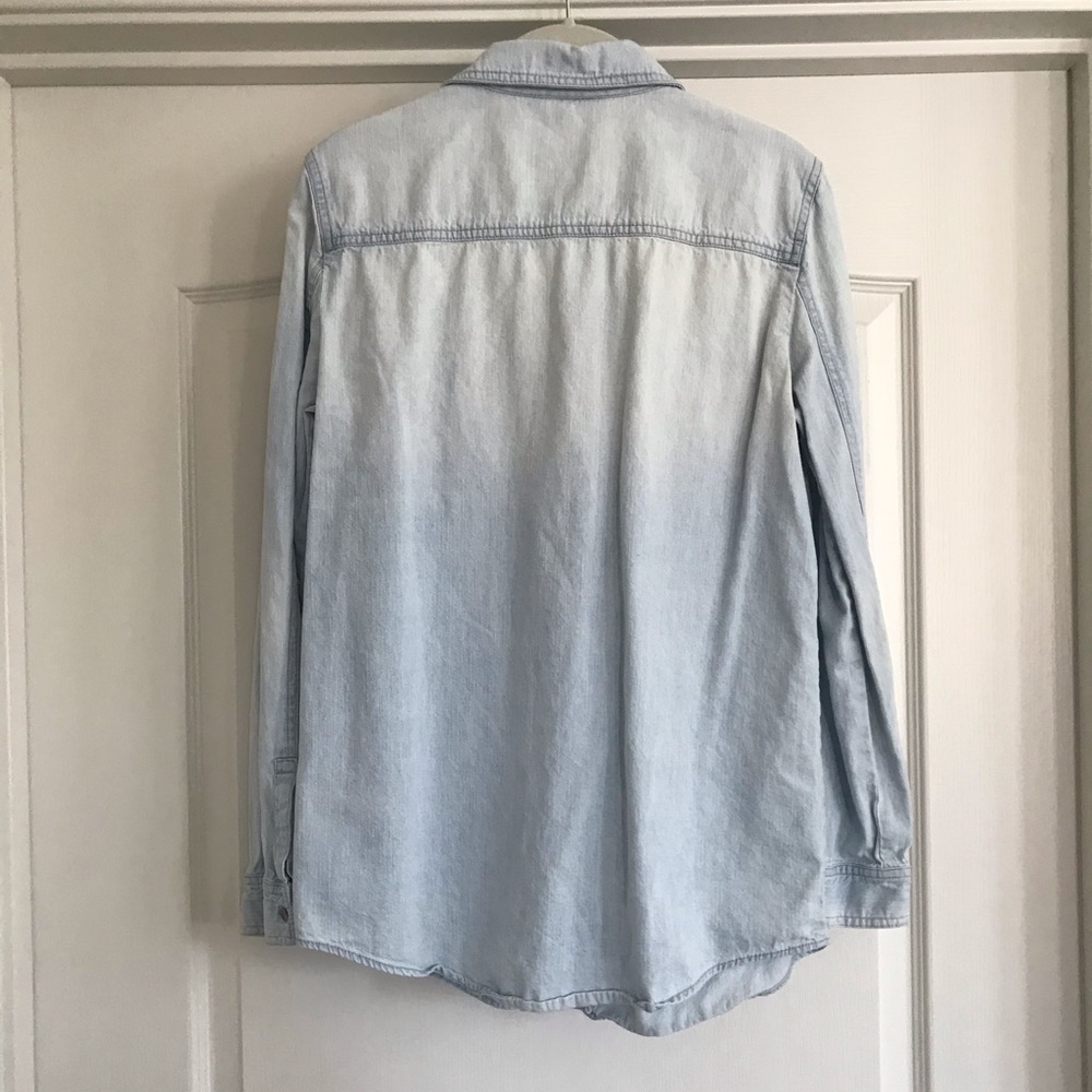 Chambray Double Pocket Button Down - image 4